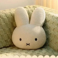 New Cute Miffy Plush Pillow Rabbit 16In Cotton Doll Toy Creative Room Decoration