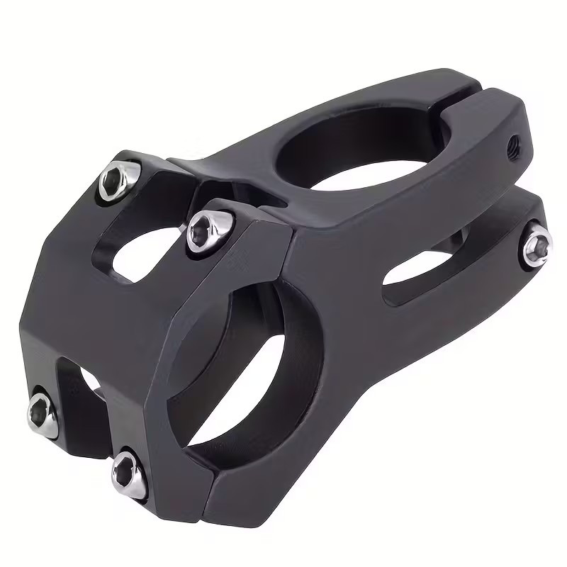 Potence CNC 1" 1/8 pouce en alu noir anodisé pour un style épuré