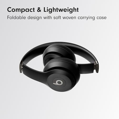 Beats Solo 4 Wireless Bluetooth On-Ear Headphones MUW23LL/A Matte Black