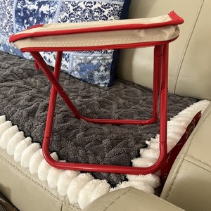 Mini  Foldable Chair Portable Seating Stool Folding Foot Fishing (4 Available )