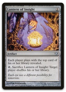 Lantern of Insight #135 (LP) Fifth Dawn 5DN Magic MTG