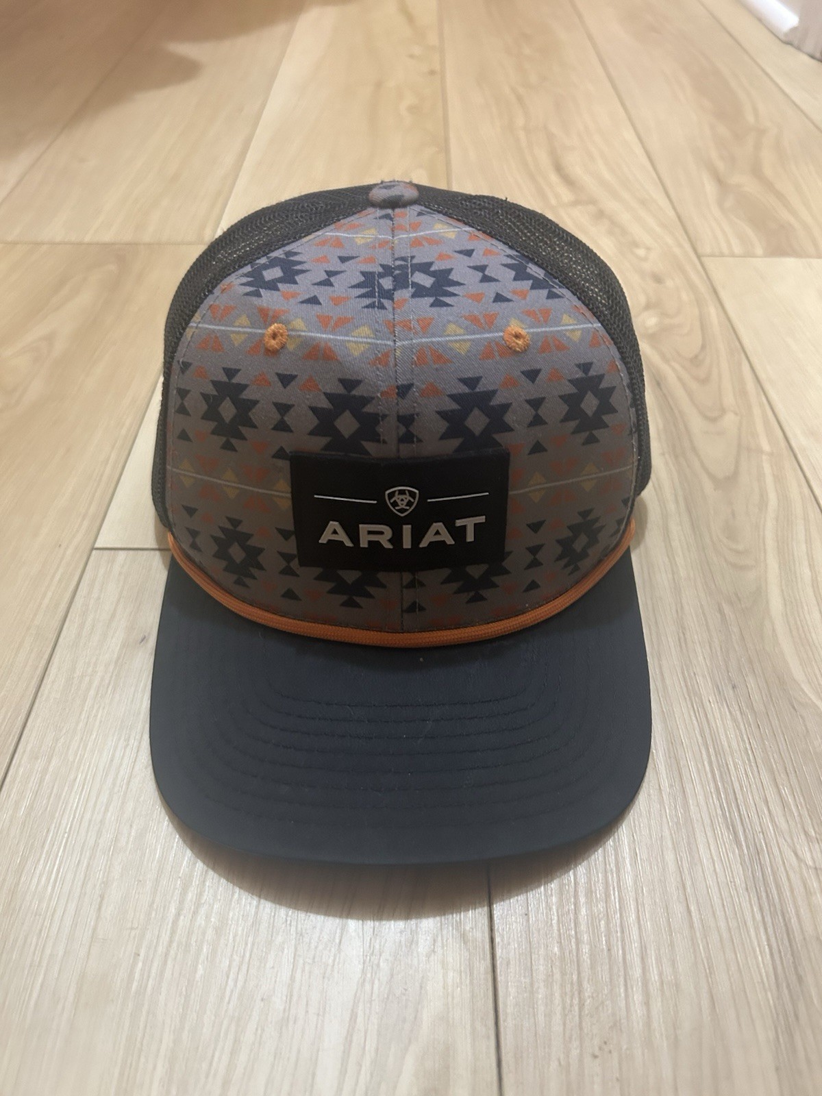 Ariat Hat Mens Aztec Pattern Cap Multi Trucker Hat - image 1
