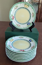 8 Villeroy & Boch French Garden Fleurence 6.5" Bread Plates