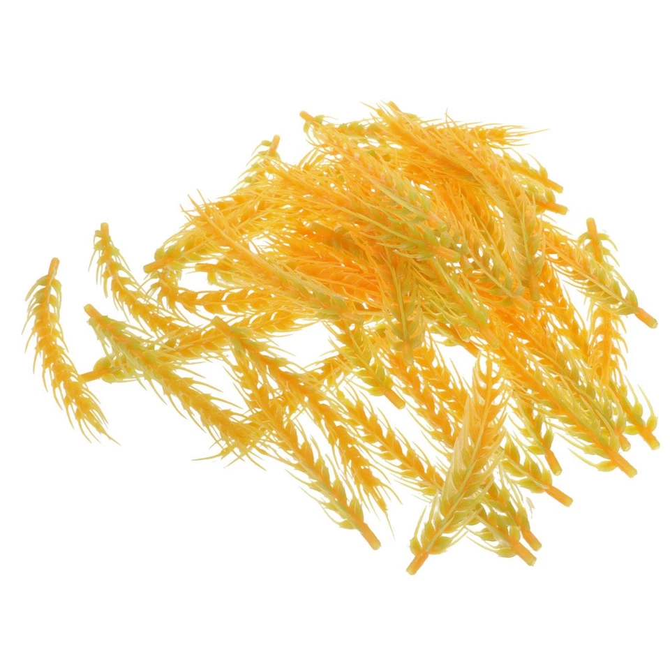 50Pcs Simple Fresh Wheat Decor Craft Prop DIY Landscape Arrangement Decors