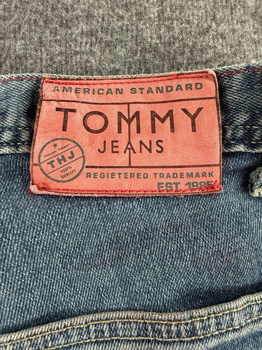 Vintage Tommy Hilfiger Tommy Jeans Carpenter Double Knee Jeans Mens 32x31.5 View 3