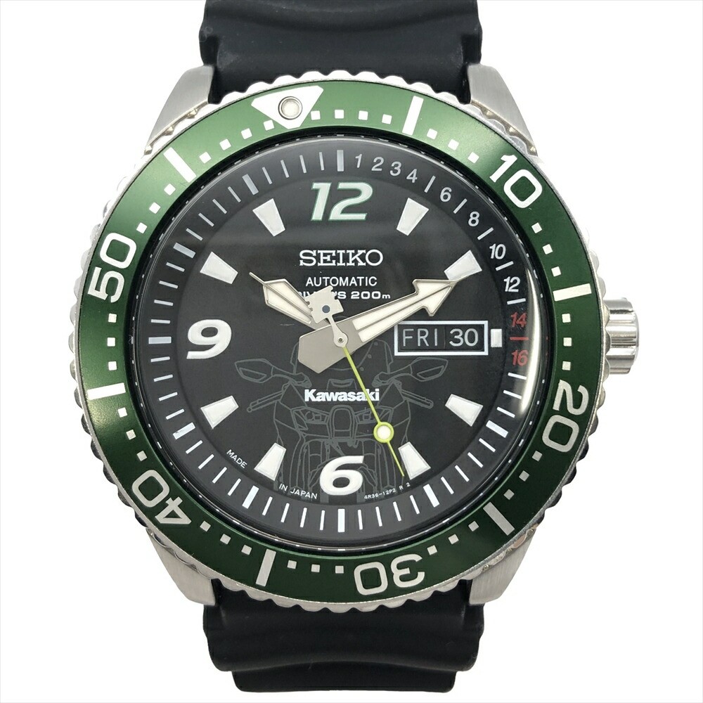 SEIKO オートマチック Seiko Kawasaki Ninja Zx-10R Automatic Winding Watch | eBay