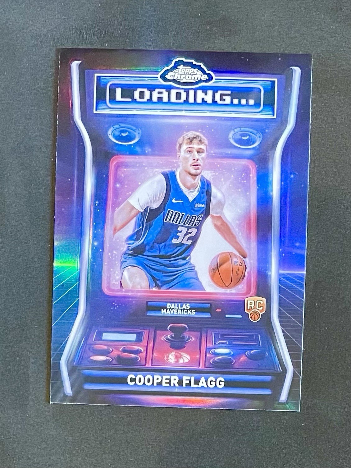 Cooper Flagg 2025-26 Topps Chrome Loading Rookie RC REFRACTOR Mavericks LD-11