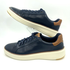 Cole Haan GP Topspin Sneaker Men's 11M Navy Leather Ivory New in Box C37158