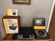 Kodak Carousel 4200 Slide Projector With Remote Original Box Manuals READ.