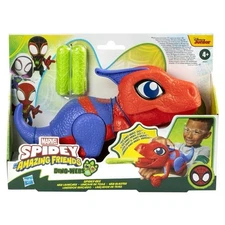 Marvel Spidey and His Amazing Friends Dino-Webs NERF Spidey-Rex Web Launcher NIB