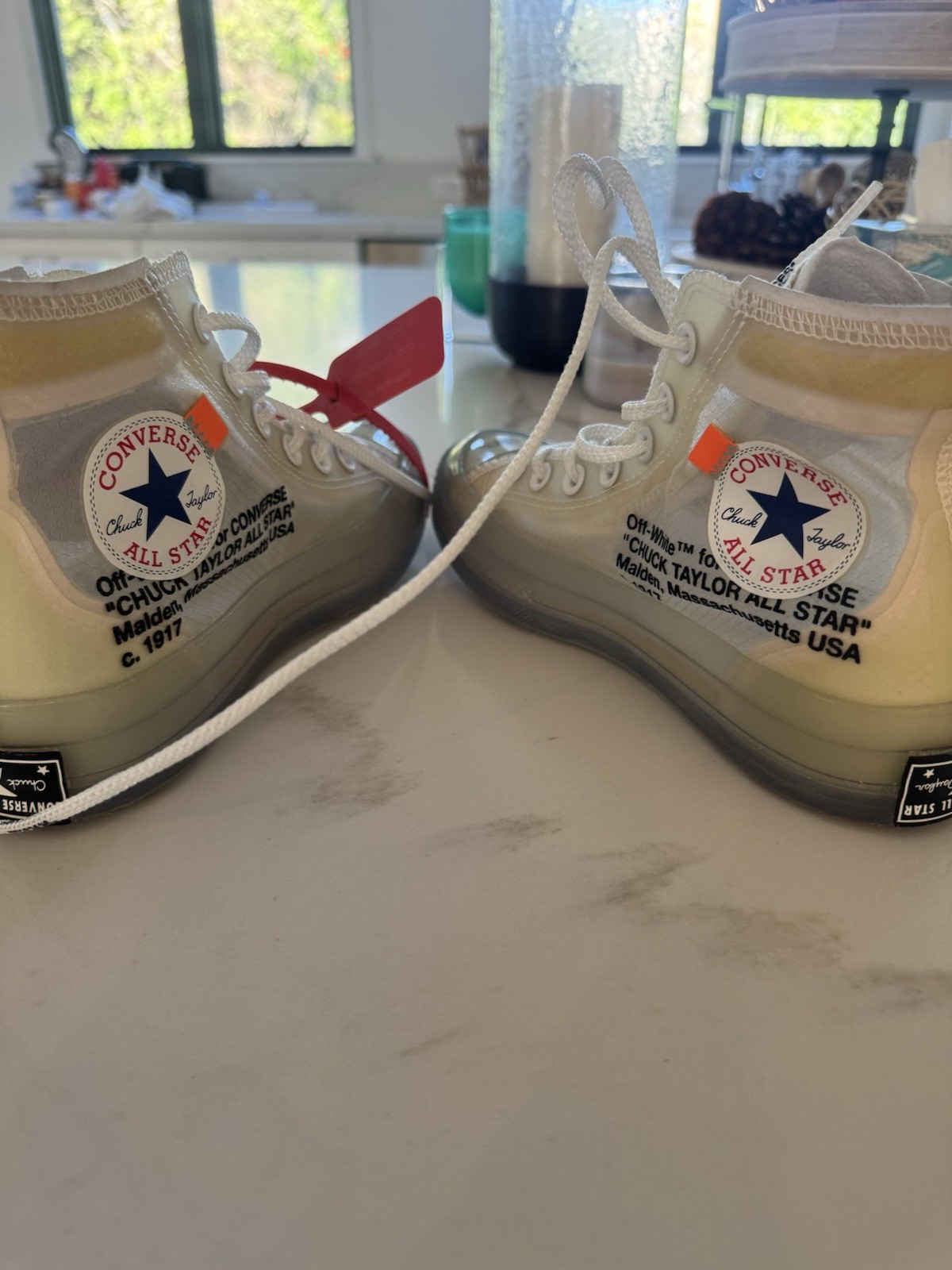 Off White Converse Vulcanized - image 6
