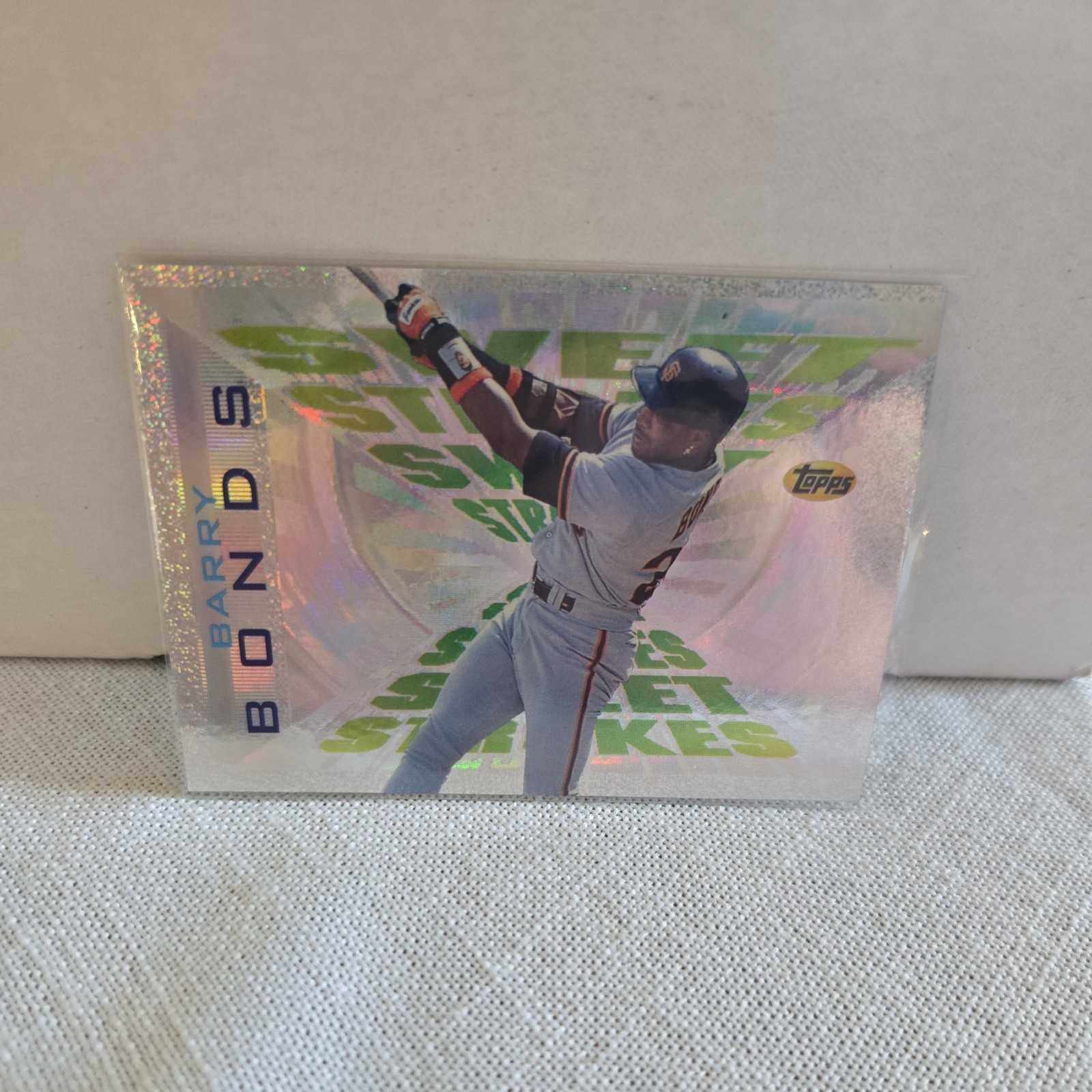 1996 Topps Barry Bonds Sweet Strokes SS4