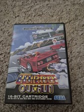 Turbo Outrun Sega Megadrive Complete With Manual