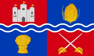 Newbury Flag Self Adhesive Vinyl Sticker