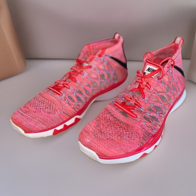 Nike Train Ultrafast Flyknit Plum Fog 843694-500 Running Lightweight Trainers