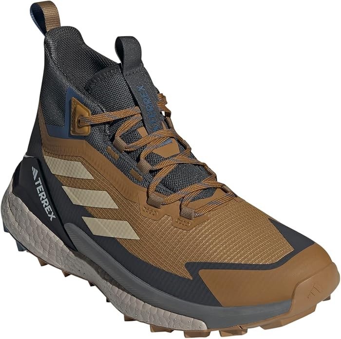 Adidas Men's Size 11.5 Terrex Free Hiker 2 GTX Bronze Strata