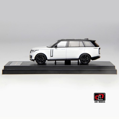 LCD Models 1:64 - 2022 Range Rover weiß Diecast Modell - Bild 4 von 12