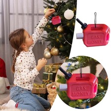 6x Christmas Gas Money Oil Can Tree Decoration - Festive Party Ornament 2023