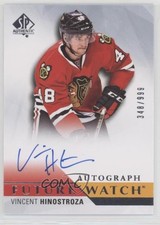 2015-16 SP Authentic Future Watch 348/999 Vincent Hinostroza #279 Auto 15ok