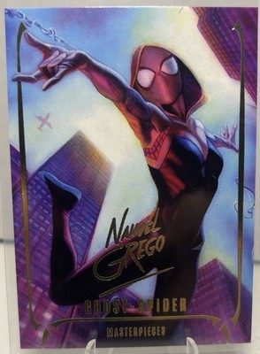 2024 Marvel Masterpieces Ghost-Spider Gold Signature Series By Nahuel Grego