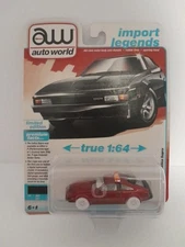 AUTO WORLD IMPORT LEGENDS 1983 TOYOTA CELICA SUPRA ULTRA RED A88