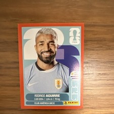 Panini FIFA World Cup 2026 Rodrigo Aguirre Uruguay Sticker Card URU 19