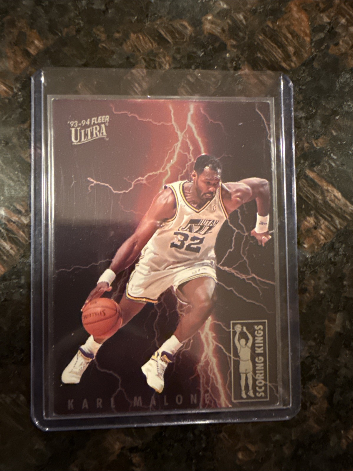 1993-94 Fleer Ultra - Scoring Kings Karl Malone #6