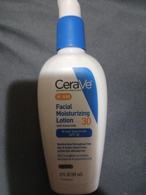 Cerave Moisturizing Facial Lotion Am SPF 30 - 3 Oz