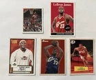 5 LeBron James Retro Vintage Variant Baseball Cards Bowman Topps Goudey Mini Lot