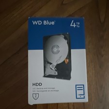 Western Digital WD Blue 4TB 3.5" Internal Desktop HDD Black WD40EZAZ