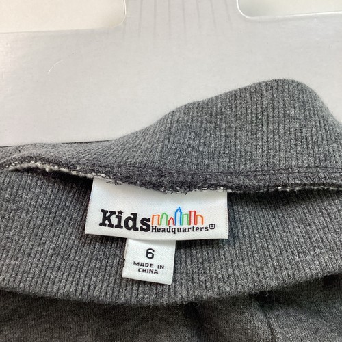 Kids Headquarters Boy's 2-Piece Sweatpants Brown/Gray, Size 6 - Picture 6 of 8
