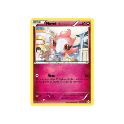 Pokemon TCG 105/164 Fluvetin Common Impuls TURBO XY BKT