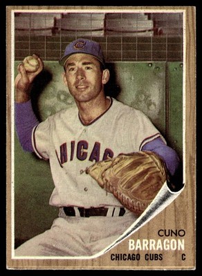 1962 Topps #66 Cuno Barragan