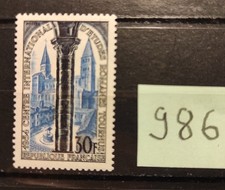 timbre france neuf année 1954 n° 986   TOURNUS