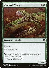 4 x Ambush Viper C Commander Legends 213 NM Playset