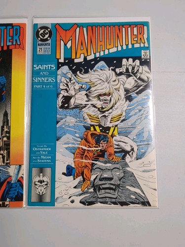 Manhunter #1 & 21 DC Comics 1988 (O8) - Picture 3 of 3