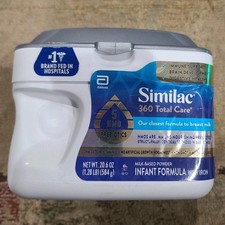 SIMILAC 360 Total Care Infant Formula Powder NON-GMO 20.6 oz 4/2026