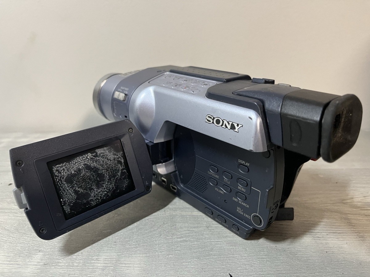 Sony Handycam DCR-TRV250 NTSC Camcorder Tested Read Description