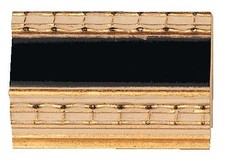 Picture Frame Moulding Wood 18Ft Bundle - Traditional Gold Finish - 1.5" Width