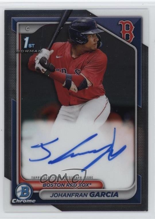 2024 Bowman Chrome Prospect Auto Johanfran Garcia #CPA-JG Auto 19hu