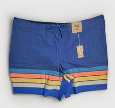 Patagonia Hydropeak 18  Boardshorts / Santa Cruz Stripe Superior Blue / Size 44