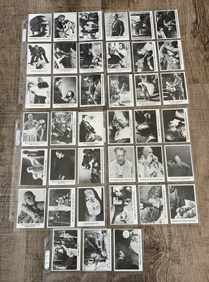 1973 TOPPS CREATURE FEATURE TRADING CARDS  YOU'LL DIE LAUGHING - 39 Pc Lot
