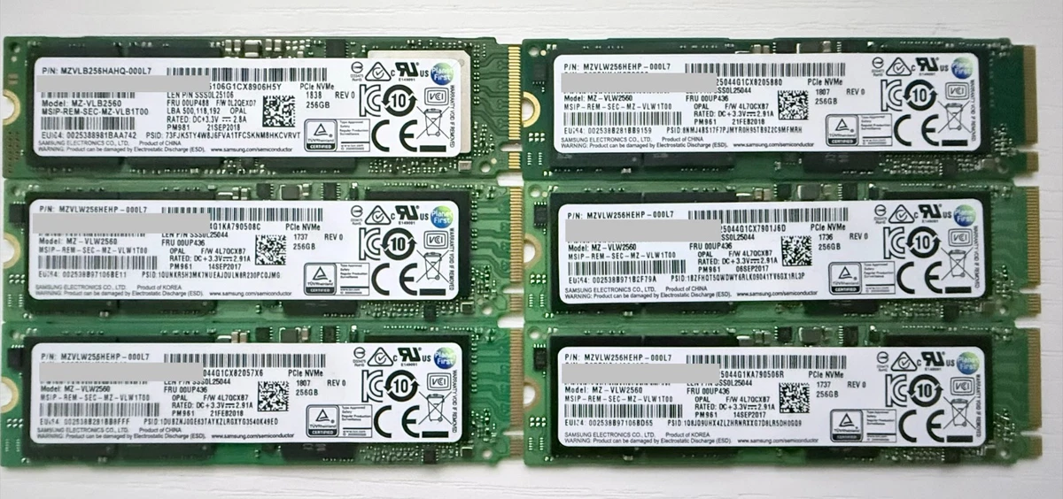 Samsung M.2 Interface 256 GB Solid State Drives for sale | eBay