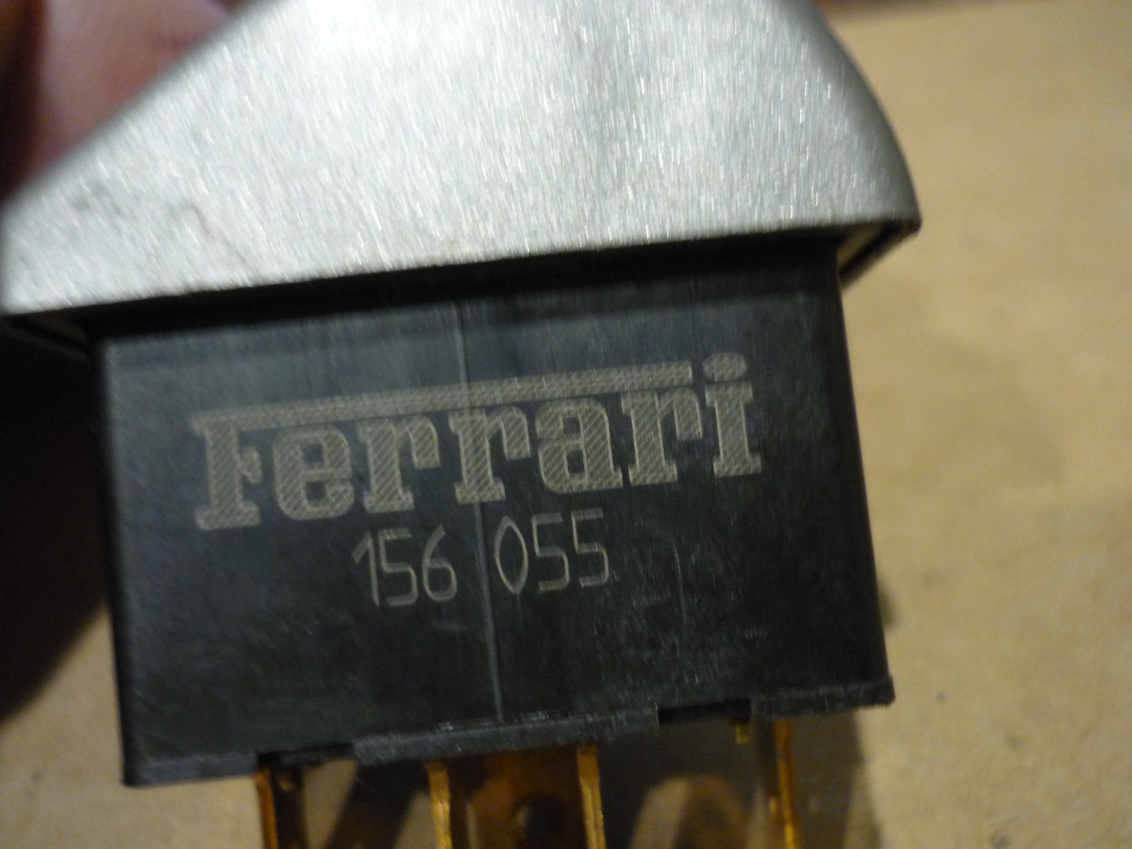 Ferrari 456 GTA Rear Roof light switch P/N 156055
