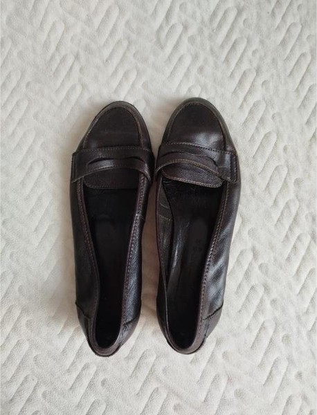 Women Carlo Pazolini Loafers Brown Leather 39