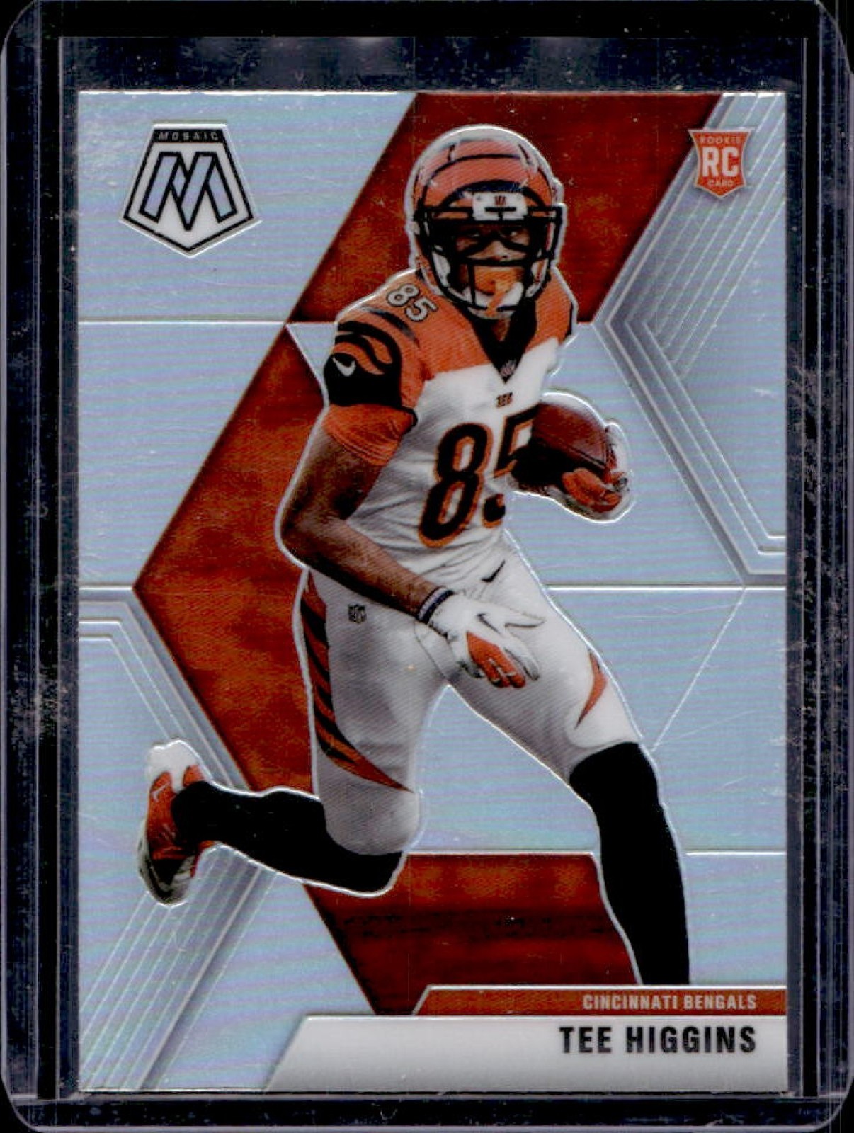2020 Mosaic Tee Higgins RC Prizm Silver Rookie #213 Bengals