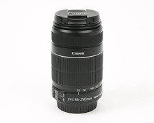 Canon EF-S 55-250mm f/4-5.6 IS II EF-S-Mount Telephoto Zoom Lens - Black