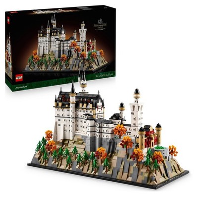 LEGO Architecture 21063 Schloss Neuschwanstein, Modellbau