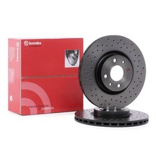 2x BREMBO Disque de frein Avant pour ABARTH 500 / 595 / 695 3/5 portes (312)