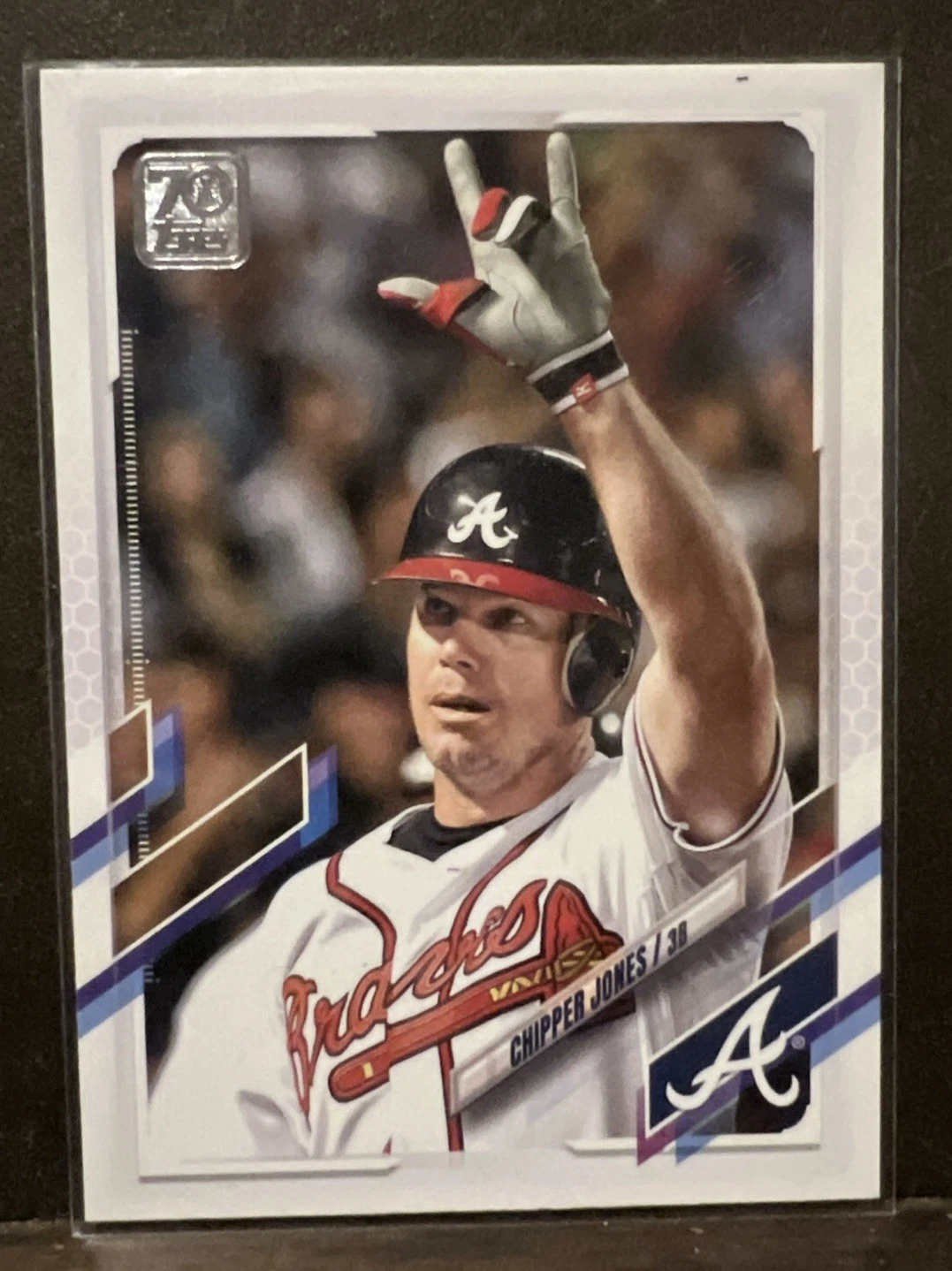 Chipper Jones trading card
